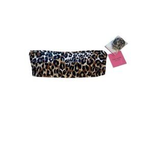 Kate Spade New York Women's Animal-Print Bandeau Bikini Top Size XS NWT $80